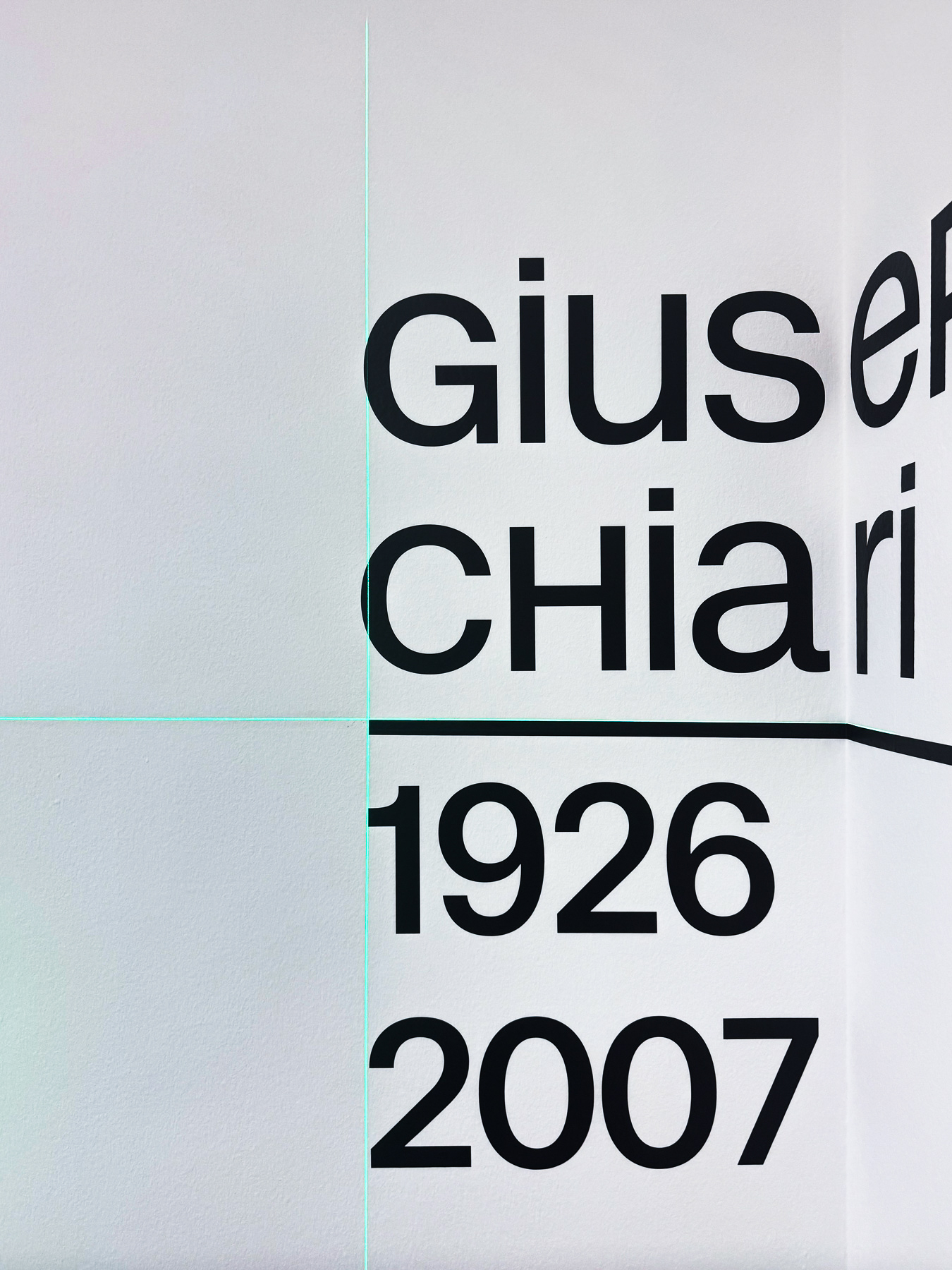 Giuseppe Chiari - La mostra
